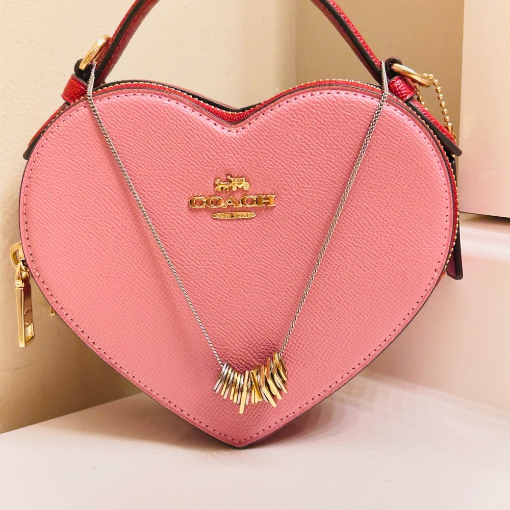 Vintage Coach Y2K Trinket Charm Neckkace - Picture 2 of 10